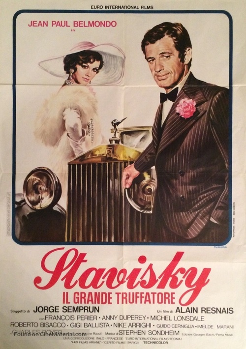 Stavisky... - Italian Movie Poster
