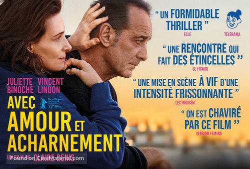 Avec amour et acharnement - French poster