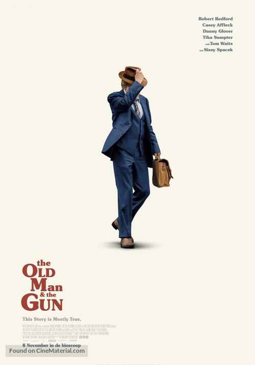 Old Man and the Gun - Dutch Movie Poster