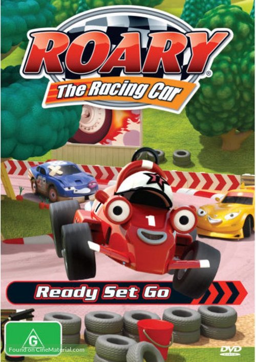 &quot;Roary the Racing Car&quot; - Australian DVD movie cover