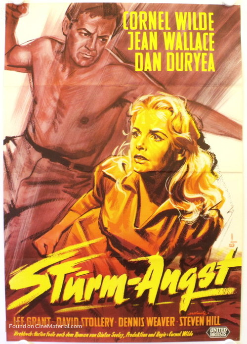 Storm Fear - German Movie Poster
