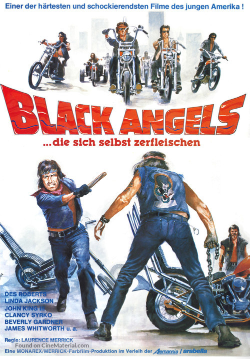 The Black Angels - German Movie Poster