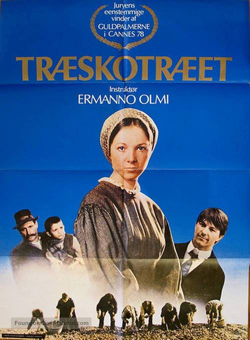 L&#039;albero degli zoccoli - Danish Movie Poster