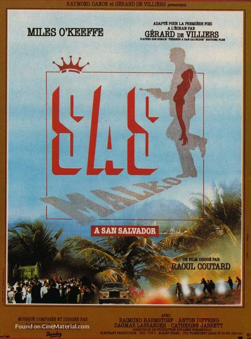 S.A.S. &agrave; San Salvador - French Movie Poster