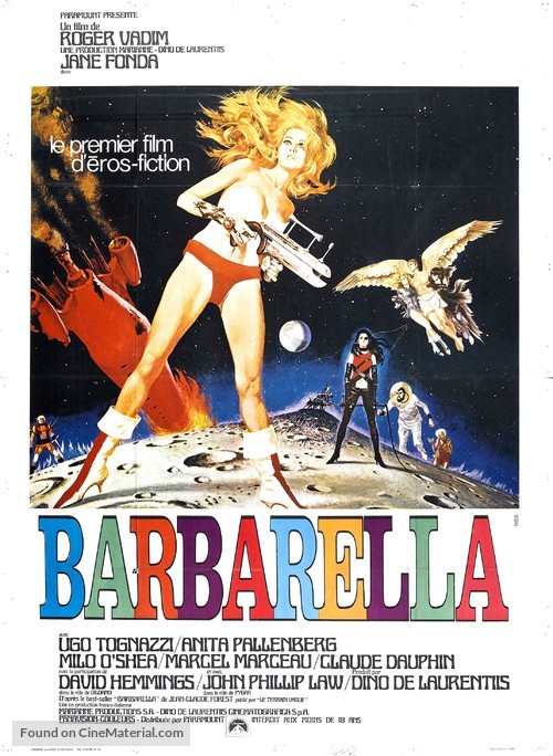 Barbarella - French Movie Poster