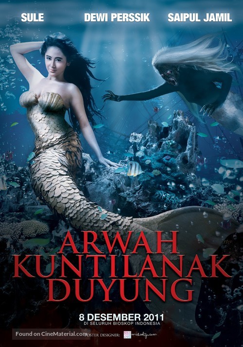 Arwah kuntilanak duyung - Indonesian Movie Poster