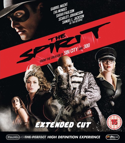 The Spirit - British Blu-Ray movie cover