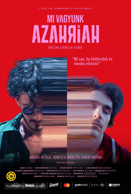 Mi Vagyunk Azahriah - Hungarian Movie Poster