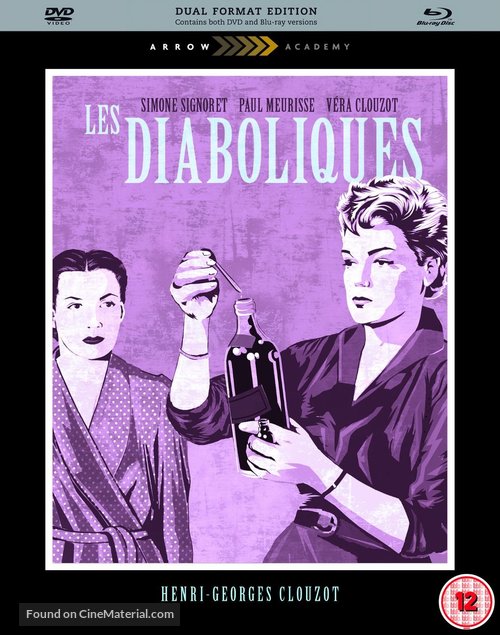 Les diaboliques - British Blu-Ray movie cover