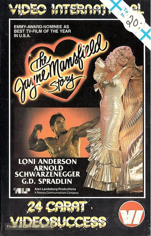 The Jayne Mansfield Story - Finnish VHS movie cover