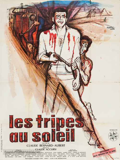 Les tripes au soleil (1959) French movie poster