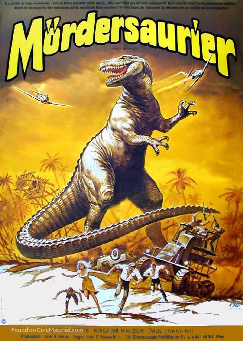 Dinosaurus! - German Movie Poster