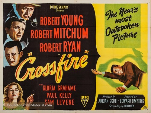 Crossfire - British Movie Poster
