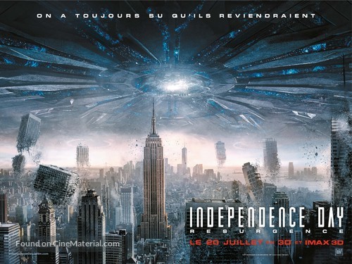 Independence Day: Resurgence - French Movie Poster