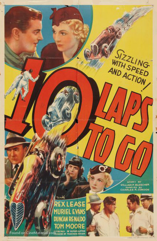 Ten Laps to Go - Movie Poster