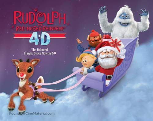 Rudolph the Red-Nosed Reindeer 4D Attraction - Movie Poster