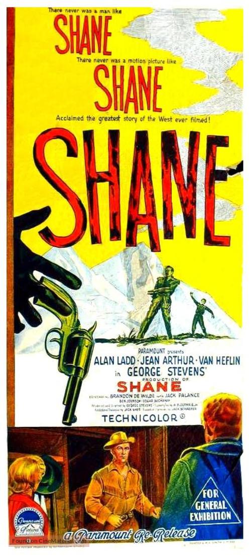 Shane - Australian Movie Poster