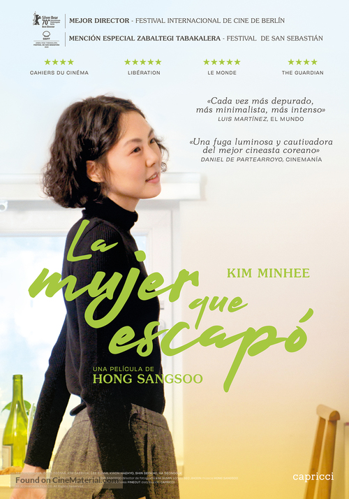 Domangchin yeoja - Spanish Movie Poster