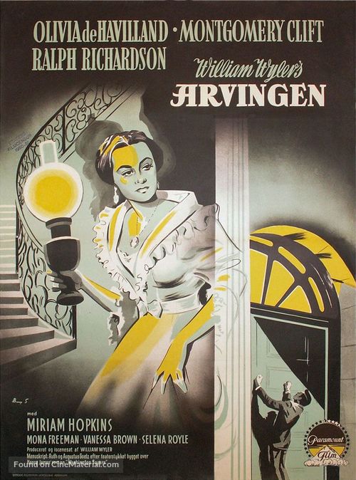 The Heiress - Danish Movie Poster