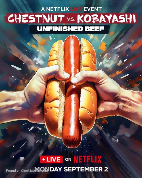 Chestnut vs. Kobayashi: Unfinished Beef - Movie Poster