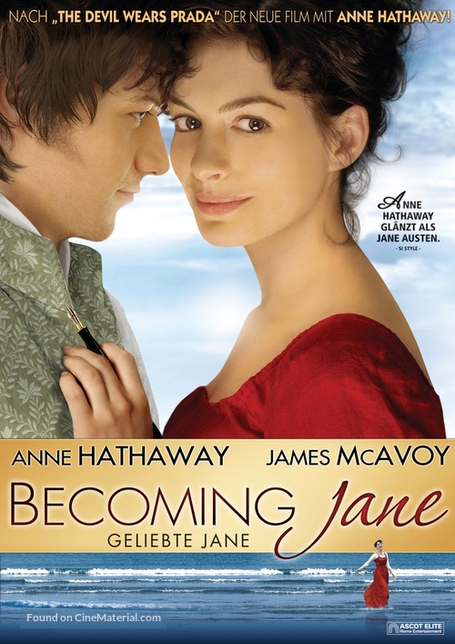 Becoming Jane - Swiss DVD movie cover