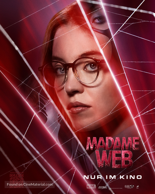 Madame Web - German Movie Poster