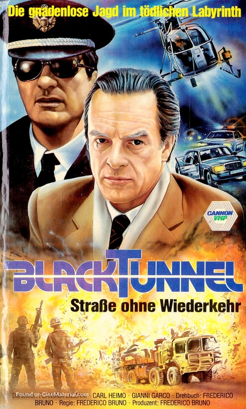 Black Tunnel - German VHS movie cover