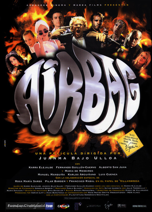 Airbag - Spanish Movie Poster