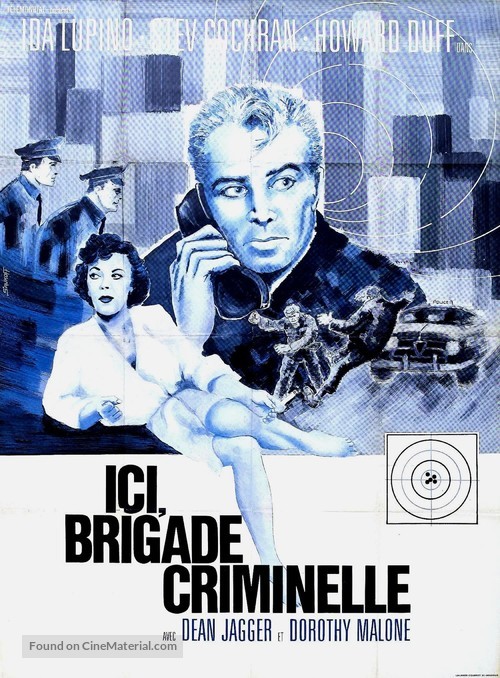 Private Hell 36 - French Movie Poster