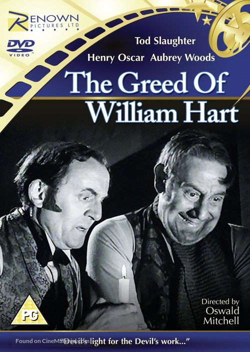 The Greed of William Hart - British DVD movie cover