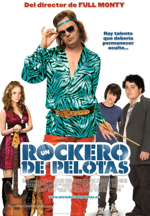 The Rocker - Spanish Movie Poster