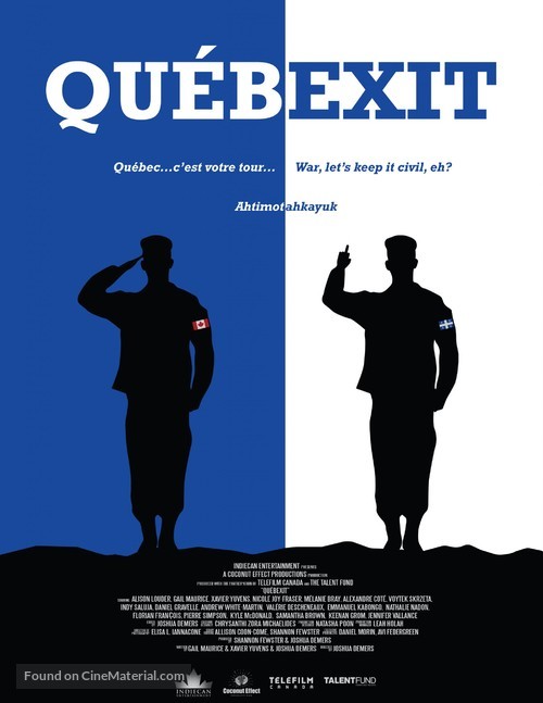 Qu&eacute;bexit - Canadian Movie Poster