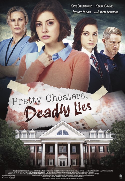 Pretty Cheaters, Deadly Lies - Canadian Movie Poster