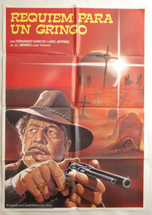 R&egrave;quiem para el gringo - Chilean Movie Poster