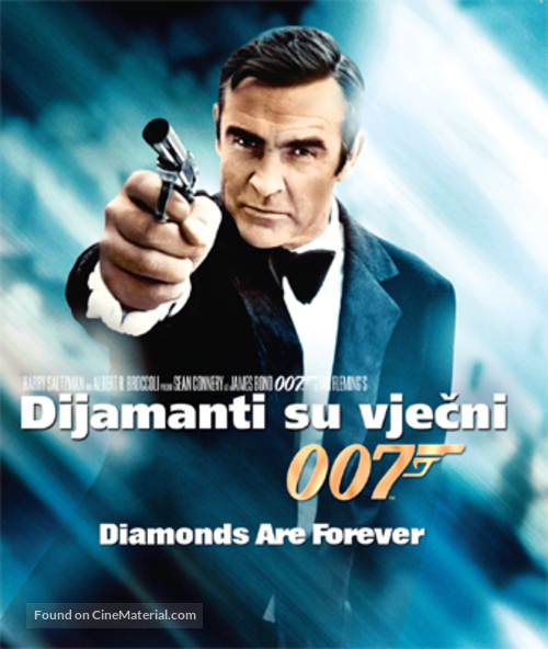 Diamonds Are Forever - Croatian Blu-Ray movie cover