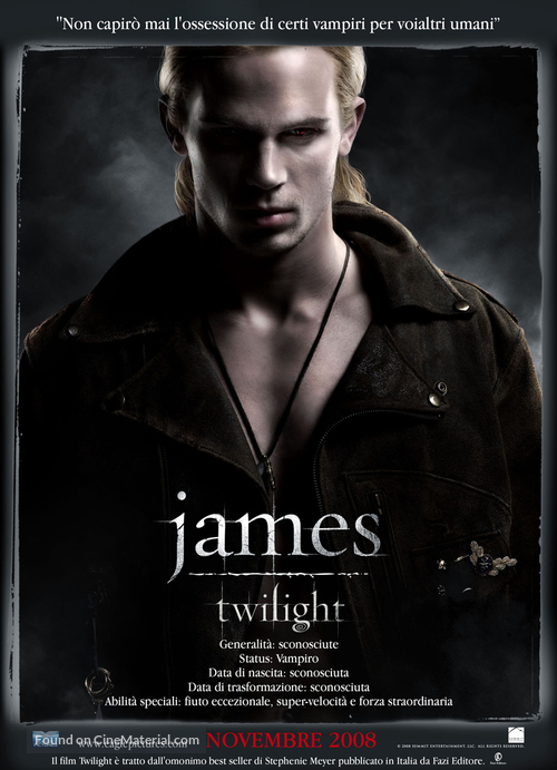 Twilight - Italian Movie Poster