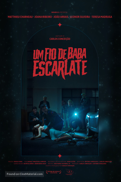 Um Fio de Baba Escarlate - Portuguese Movie Poster