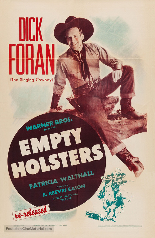 Empty Holsters - Re-release movie poster