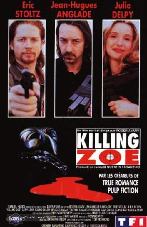 Killing Zoe - French VHS movie cover