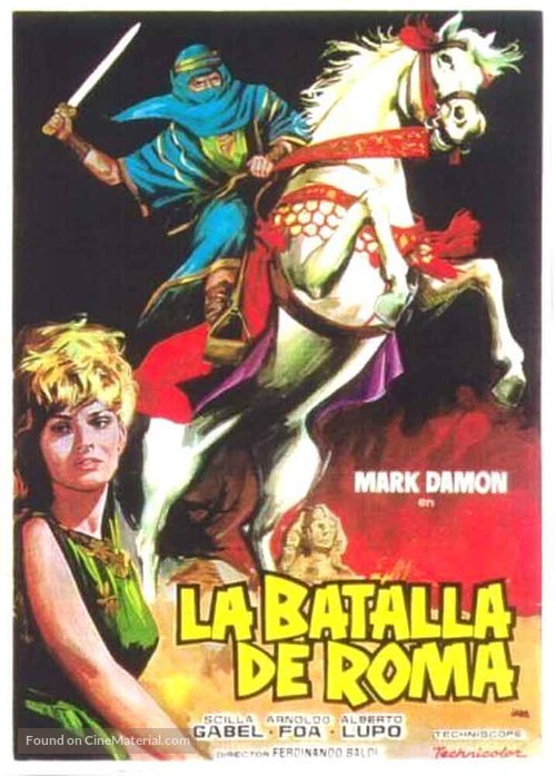 Il figlio di Cleopatra - Spanish Movie Poster