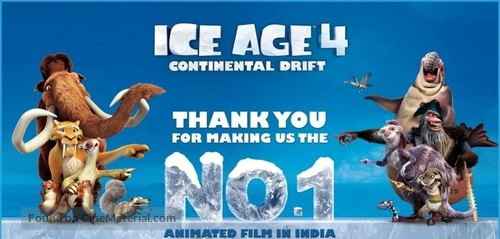 Ice Age: Continental Drift - Indian poster