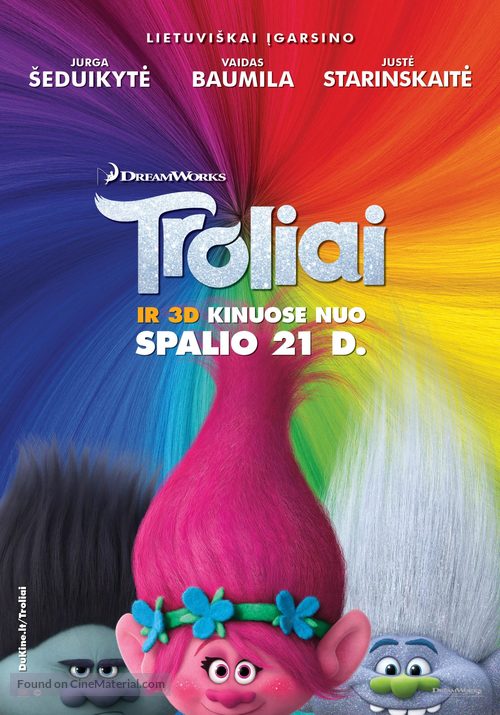 Trolls - Lithuanian Movie Poster