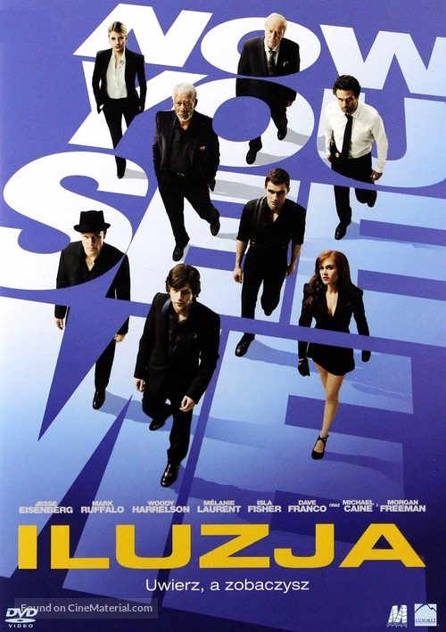 Now You See Me - Polish Movie Cover