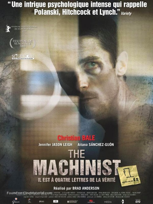 The Machinist - French Movie Poster