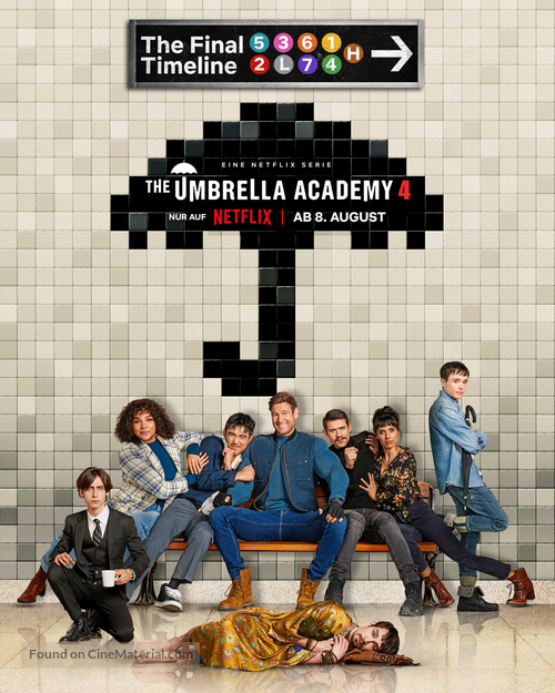 &quot;The Umbrella Academy&quot; - Danish Movie Poster