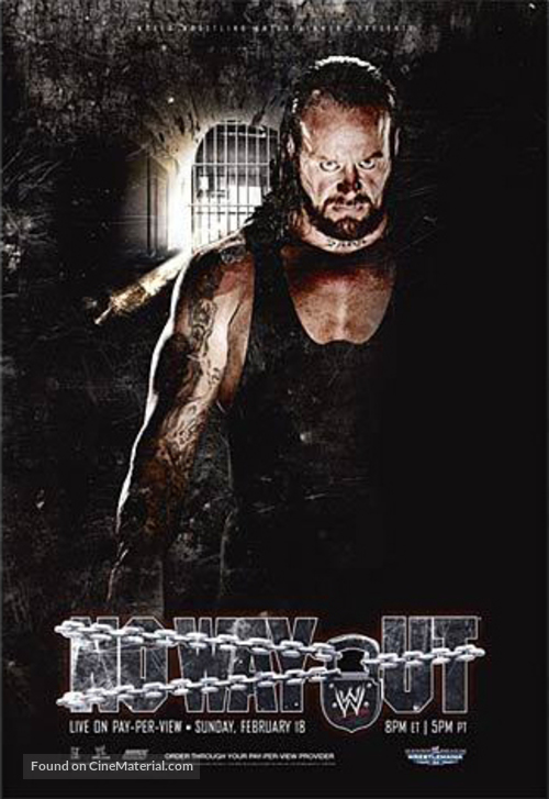 WWE No Way Out - Movie Poster