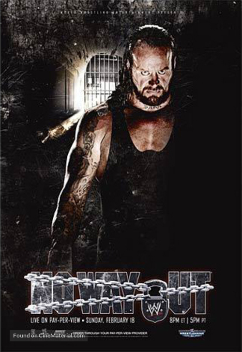 WWE No Way Out - Movie Poster