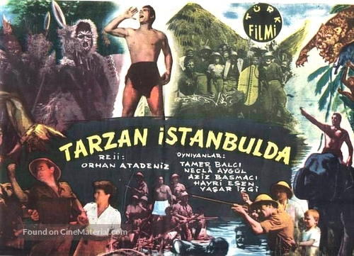 Tarzan Istanbul&#039;da - Turkish Movie Poster