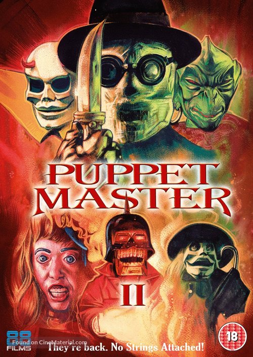 Puppet Master II - British Movie Cover
