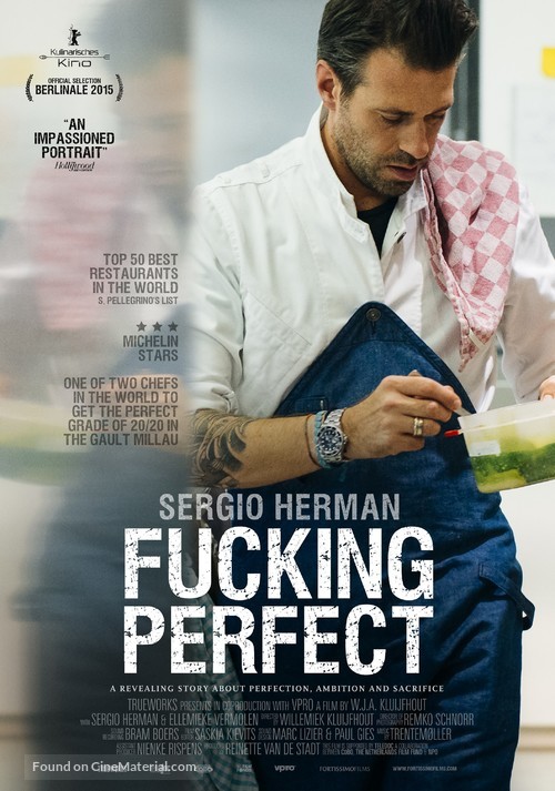 Sergio Herman, Fucking Perfect - Dutch Movie Poster